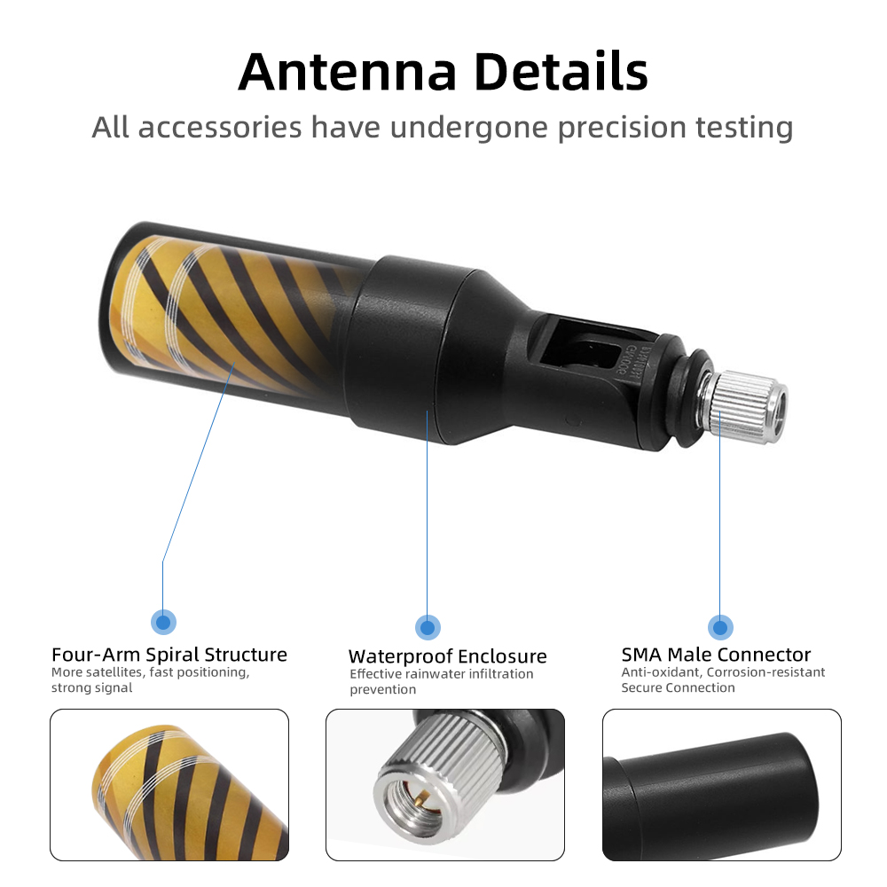 Four-star full-band spiral antenna 5