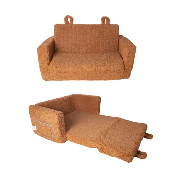 Folding Children's Recliner: Pull-Out Toddler Lounge Bed