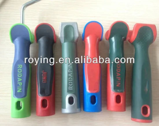 PP+TPR double color rubber paint roller soft handles
