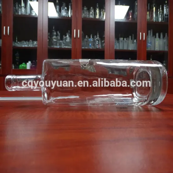Custom 1500ml clear glass champagne bottle 1500ML Flask Glass Bottle