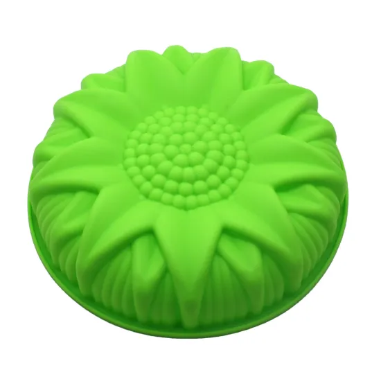 Sunflower Shape Silicone Mold for Non-Stick Toast Cake and Bread Baking