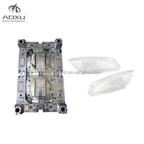 High Precision Auto Lamp Injection Mold for Plastic Car Headlight Lens