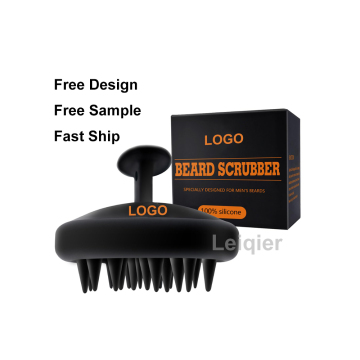Wholesale Custom Logo Massage Silicone Shampoo Brush Head