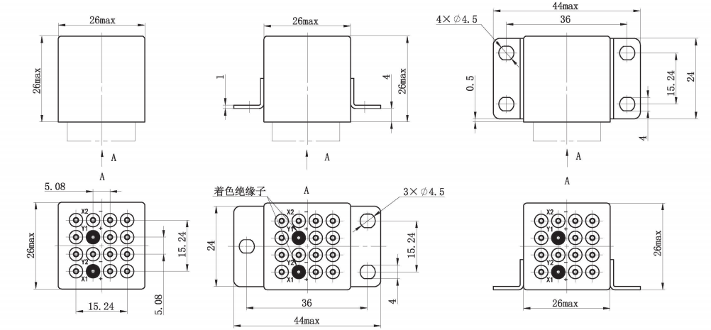 Construction scellée JMX-4Z15BM et conception du circuit de synchronisation