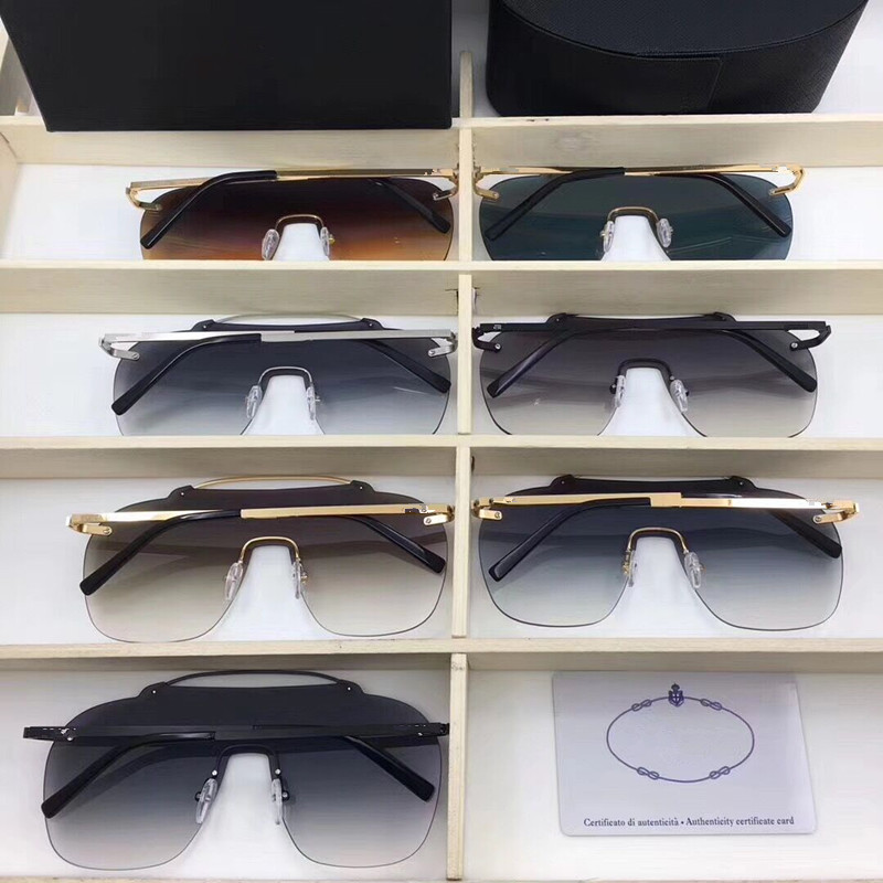 Unisex Rimless Sunglasses