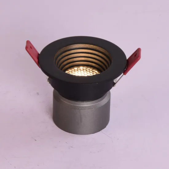 Anti-glare spotlight with hole 75mm embedded wall washer