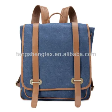 Recycled polyester canvas fabric wholesale for Fashion Backpack/RPET canvas fabric