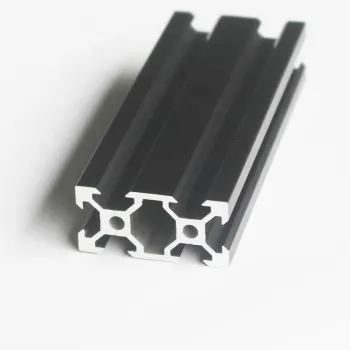 Aluminum 2040 V-Slot Black Anodized