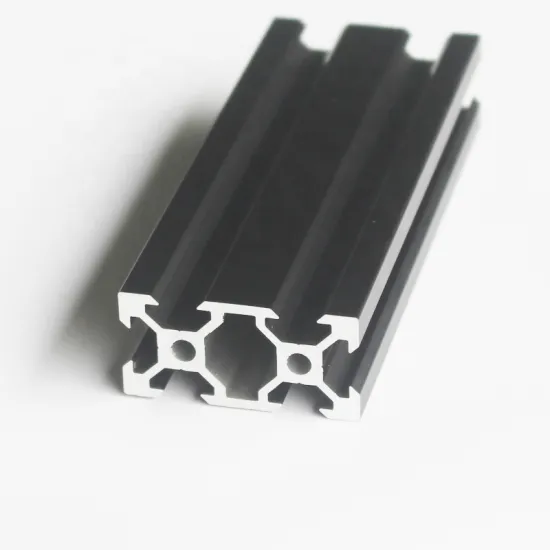 Aluminum 2040 V-Slot Black Anodized