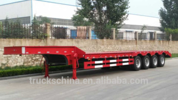 CIMC 100 ton low bed 4 axles semi trailer