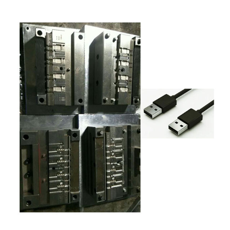 DC-Stecker USB-Stecker-Spritzgussform