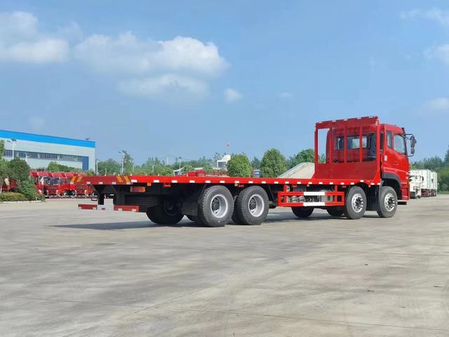 شاحنة شاحنة سرير منخفضة من Dongfeng للوحة الحديدية