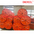 Empty Industrial Steel Cable Reel Punching Drum Bobbin