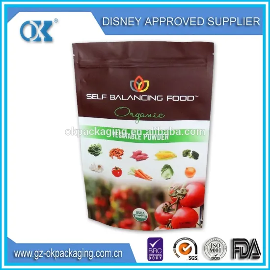 large side gusset plastic pet food bags with zipper