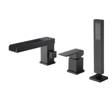 Factory Supply 3 Hole Wash Basin Bath Taps