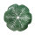 Green cabbage plate petal ceramic tableware