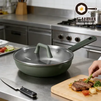 Southeast Asian Vintage Non-Stick Deep Frying Pan