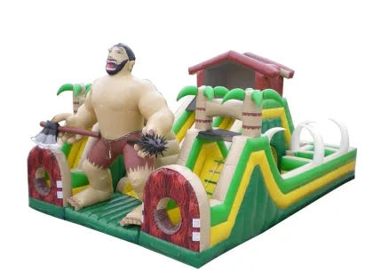 WILD MAN CHALLENGE inflatable