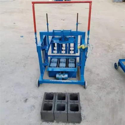 Small Move Hollow Brick Making Machine Price: Concrete & Fly Ash Cement Bricks