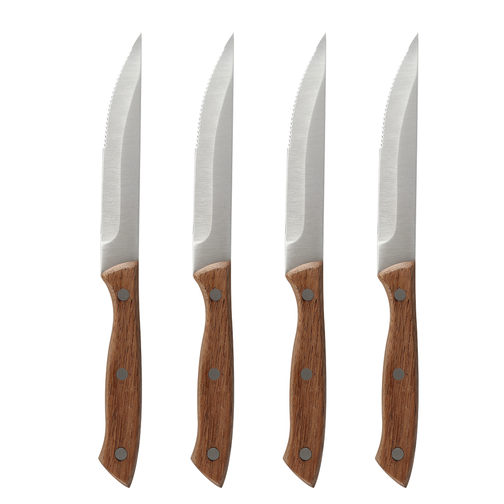 Set di 4 coltelli da bistecca