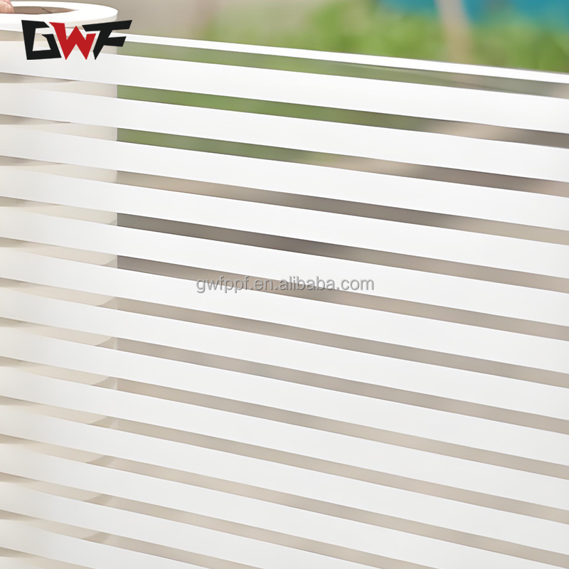Película de ventana de privacidad decorativa