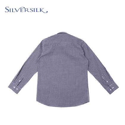 Trendy children poly cotton new model shirts boys