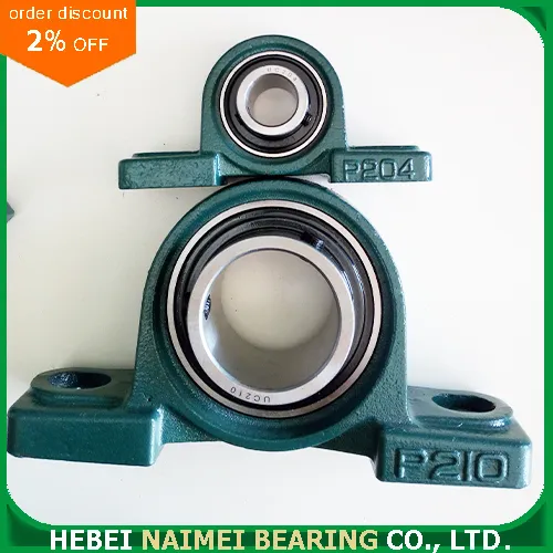 Cast Iron UCP207 Pillow Block Mounted Bearing