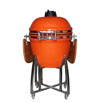 SEB KAMADO 24 inch Orange Barbecue Grill Outdoor Ceramic Grills Bbq Kamado Grill XXL