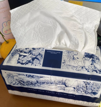 Wholesale Printed Wood Pulp 3Ply Facial Tissue Paper