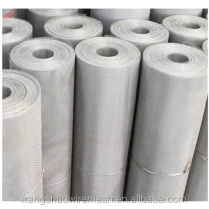 30-40 Mesh FeCrAl Woven Wire Fireproof Mesh for Fireplace Screens