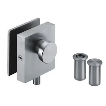 Bottom Lock with Thumb Turn, Satin or Polished Finishes, Made of SUS 304 Stainless Steel