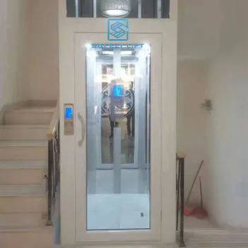 3-Floor Glass Home Lift for Family Villas - Hot Selling Used Elevator