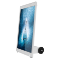 43inch indoor built-in battery powered moveable and portable LCD digital signage