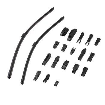 Multifunctional Windshield Wiper with Adapters for 99% Cars