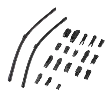 Multifunctional Windshield Wiper with Adapters for 99% Cars