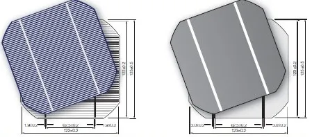 125 Monocrystalline Solar Cell