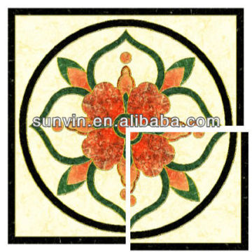 600X600 Carpet tile, beige line decoration retified porcelain floor tiles
