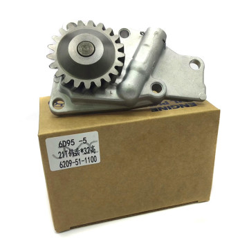 21T Helical Gear Oil Pump 32 for ENGINE 6D95-5 Excavator Spare Part