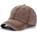 Unisex vintage nødlidende twill justerbar baseball cap