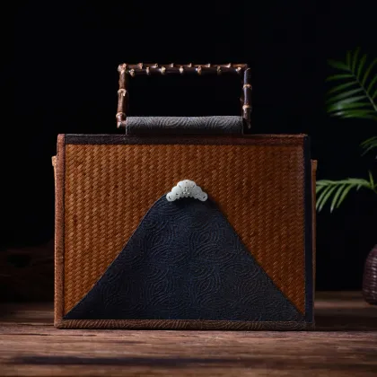 Xiangyunsha Timeless Elegance Bamboo Bag