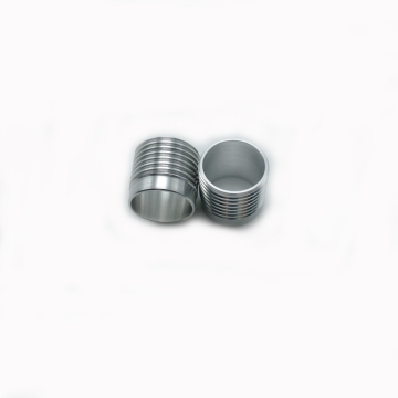 Cost-Effective CNC Milling Services for Aluminum Circle Rings with Black Anodizing