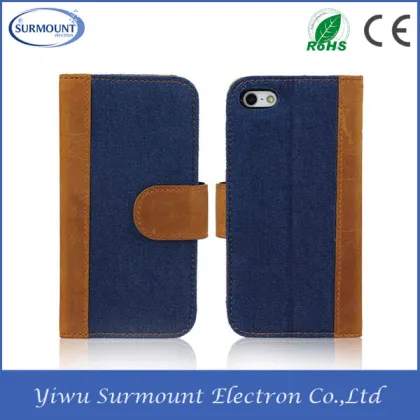 PU Leather bag Wallet flip mobile phone case for zte blade l2 mobile phone cover