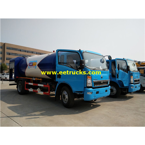 15m3 4x2 Propane Filling Trucks