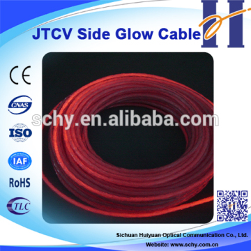 Twisted Multi Cores Side Glow Cable Plastic Optic Fiber Cable, HYPOC, JTCV Series