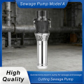 Bomba de aguas residuales de acero inoxidable de alto rendimiento