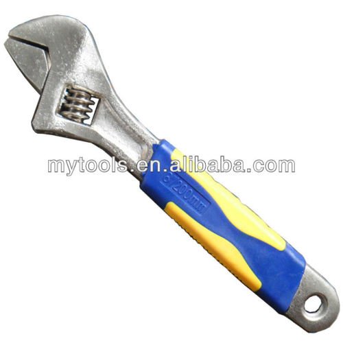 cast iron adjustable pipe monkey wrench for Middle East