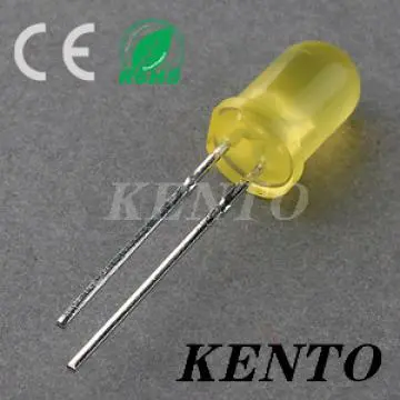 5mm Round Yellow Diffused Lens Led Diode