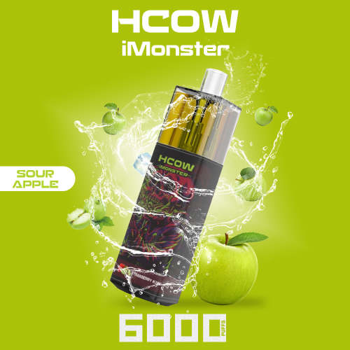 Toptan HCOW IMONSTER Tek Kullanımlık Vape 6000 Puflar