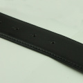 Simple Elegant Men's Solid Buckle Leather Belt
