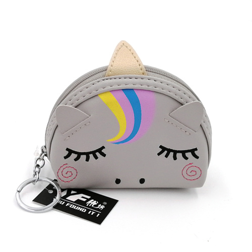 Coin Pouch Unicorn style PU coin purse Supplier